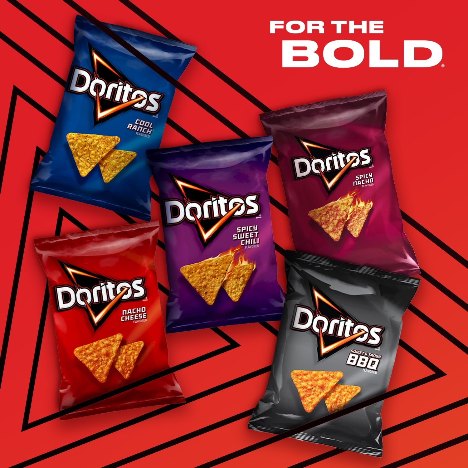 Doritos Nacho Cheese Flavored Tortilla Chips, 9.25 oz Bag