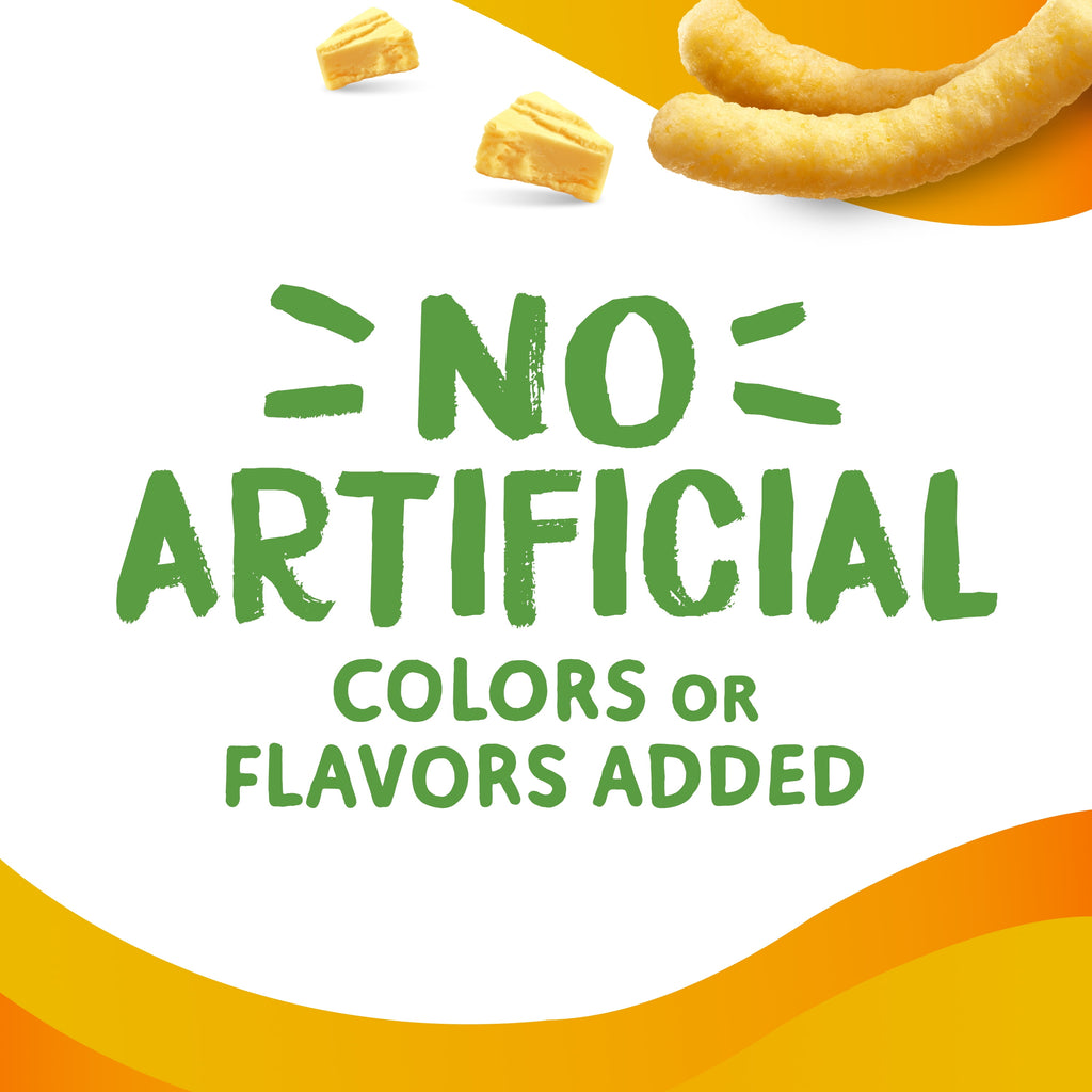 Simply White Cheddar Cheese Flavored Cheetos Puffs Snacks, 6 oz