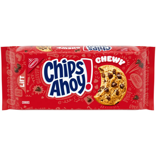 CHIPS AHOY! Chewy Fudgy Chocolate Chip Cookies, 13 oz