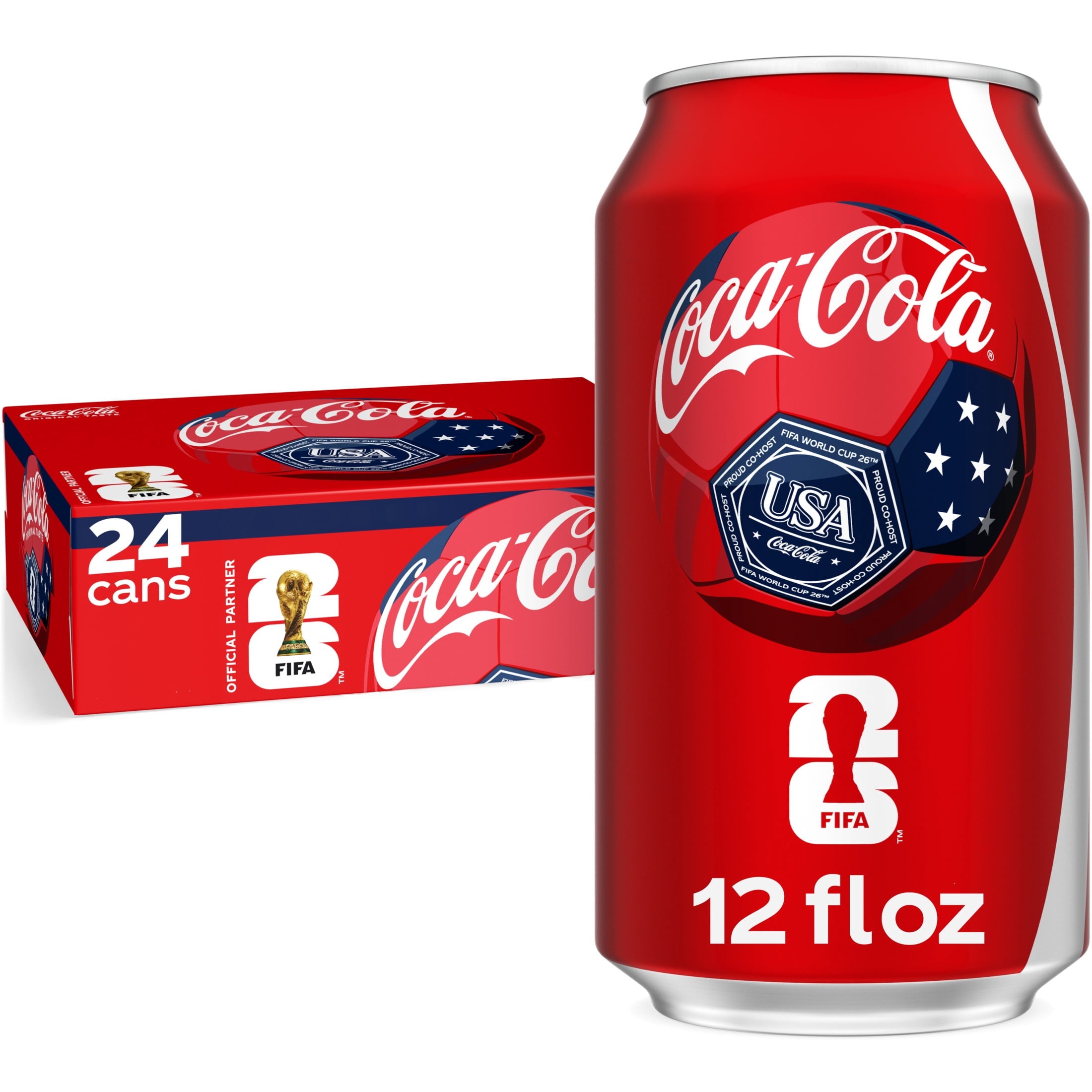 Coca-Cola Soda Pop Fridge Pack Cans, 12 fl oz, 12 Pack